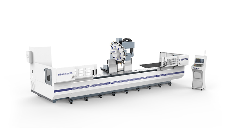 普拉迪数控机床家居定制拉手门窗立式型材加工中心PIS