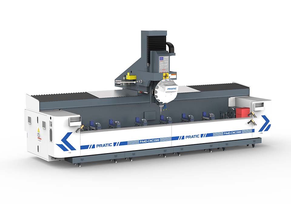 普拉迪数控家居定制立式型材加工中心PA4D