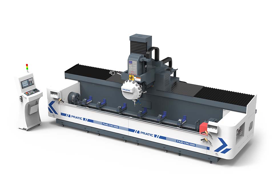 普拉迪数控家居定制立式型材加工中心PA4D