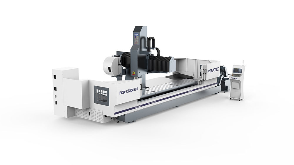 普拉迪数控汽车配件立式型材加工中心PCB
