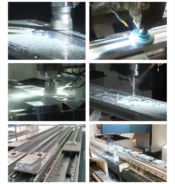 普拉迪数控机床汽车配件立式铝型材加工中心PCB（一）
