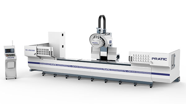 普拉迪数控机床家居定制拉手门窗铝型材立式加工中心PIC-CNC4500