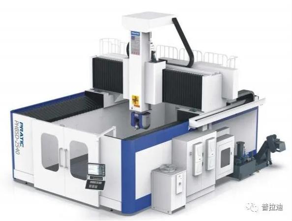 普拉迪数控机床机械配件大扭矩中型龙门加工中心PHB-CNC2540