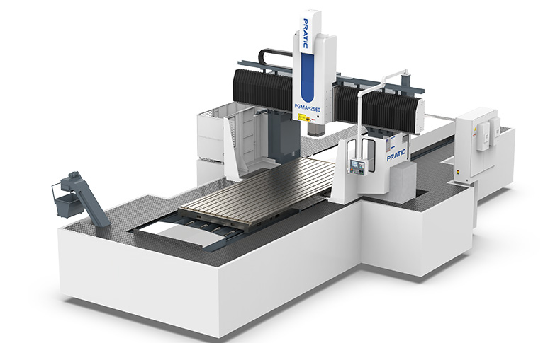 普拉迪数控机床高精度大扭矩定梁式龙门加工中心PGMA