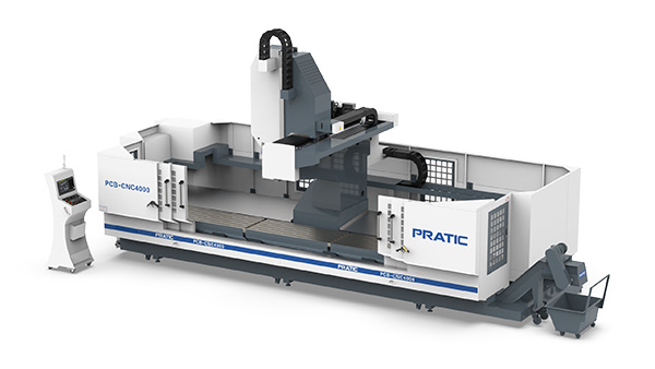 普拉迪数控机床汽车配件立式复合铝型材加工中心PCB