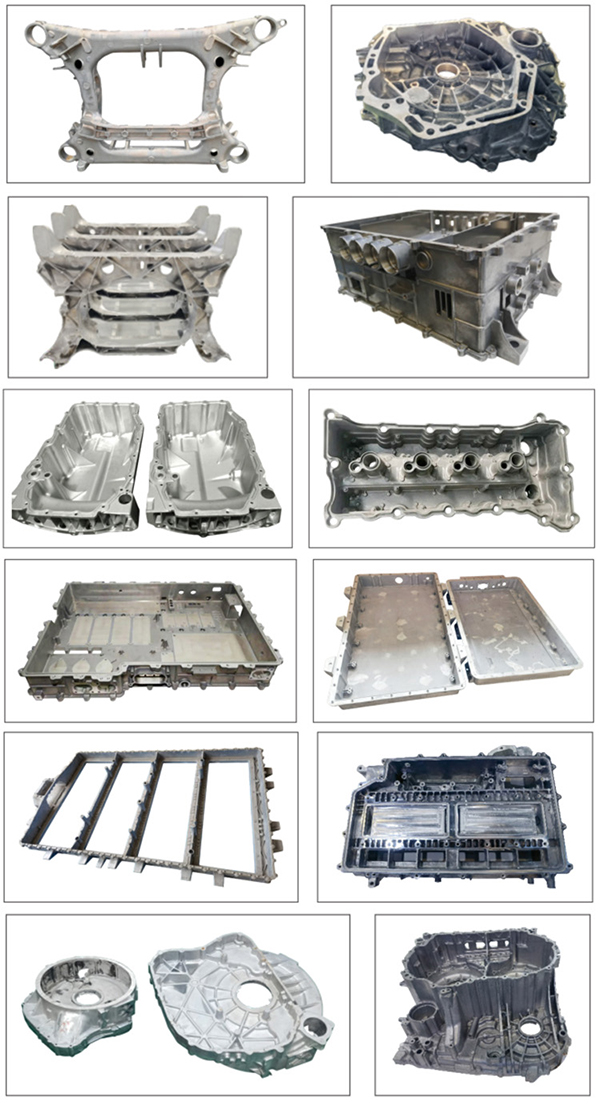 普拉迪数控机床/铣床5G散热器/压铸件/卧式加工中心PWA-CNC8050加工图